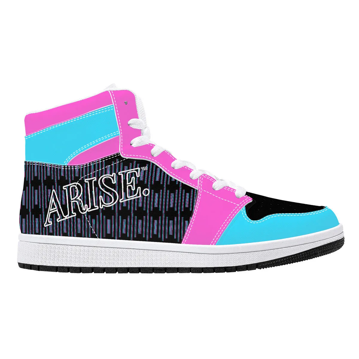 Arise - "Miami Retro Highs" | Customized High Tops | Shoe Zero