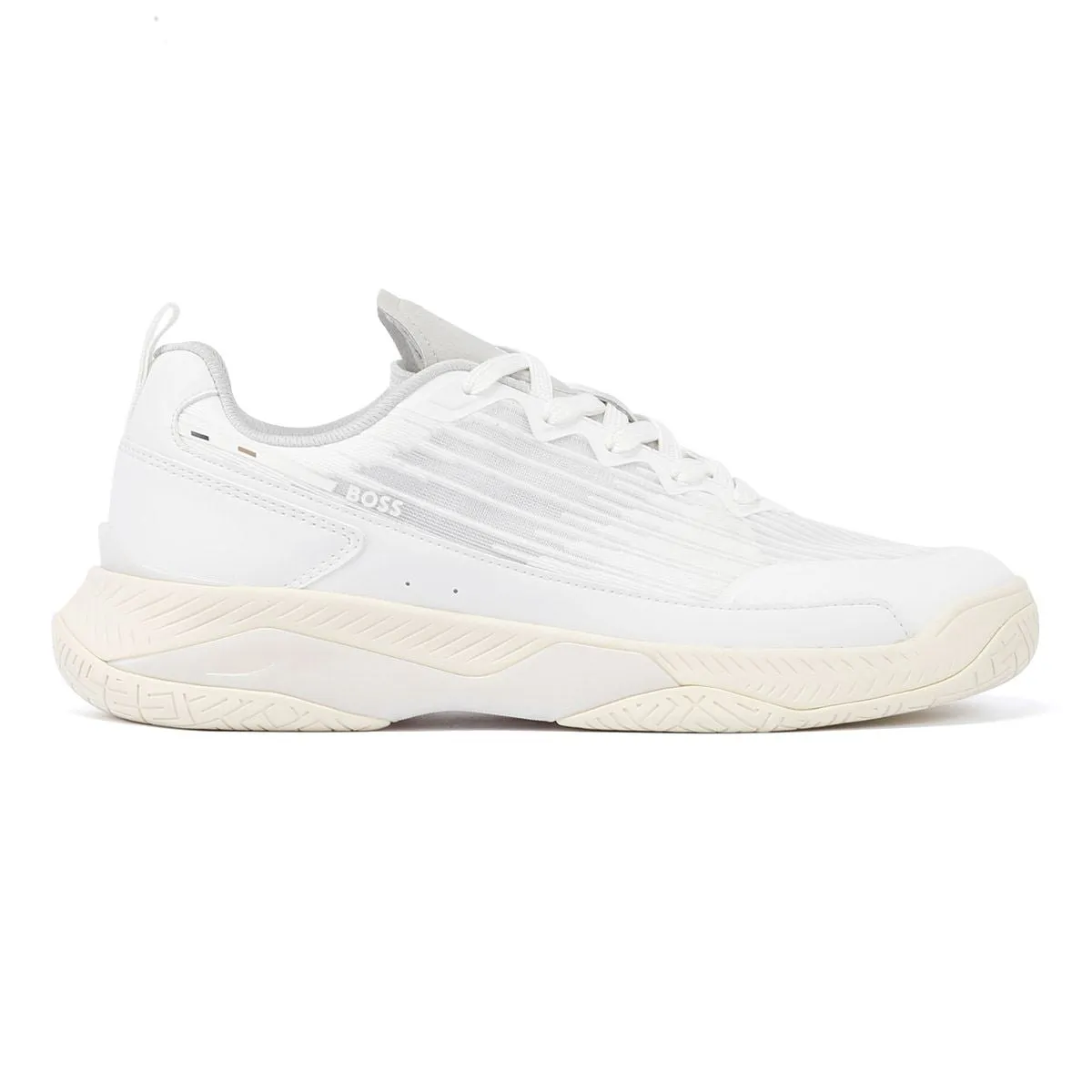 Boss Courtstride Tennis Men's White Trainers