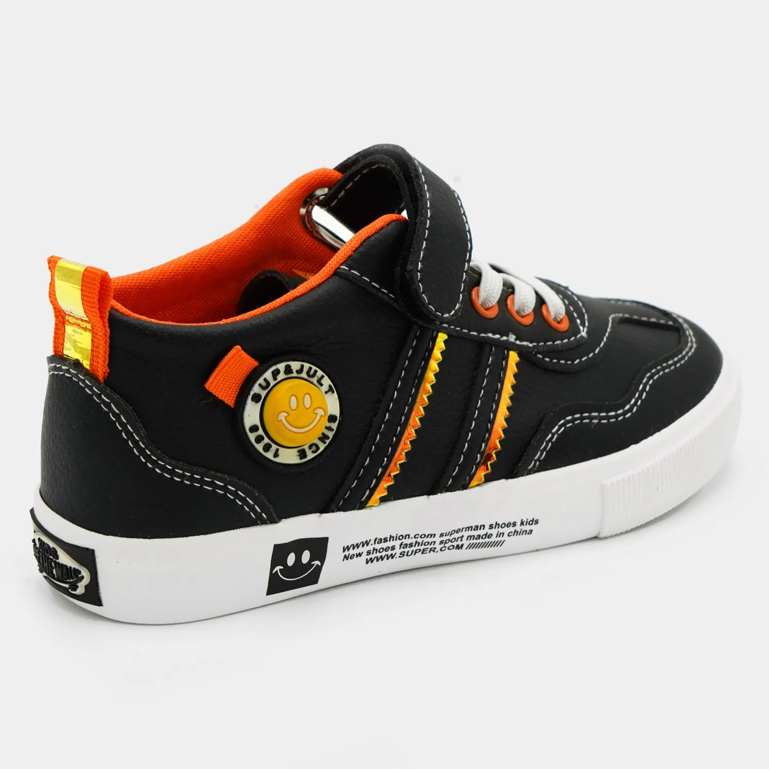 Boys Sneakers 5788A - BLACK