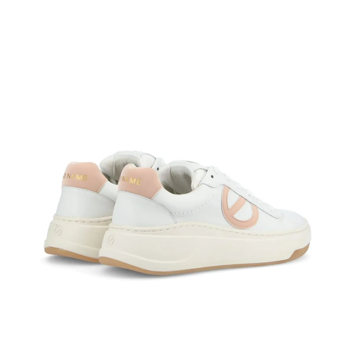 Bridget Trainer White Blush Sneakers