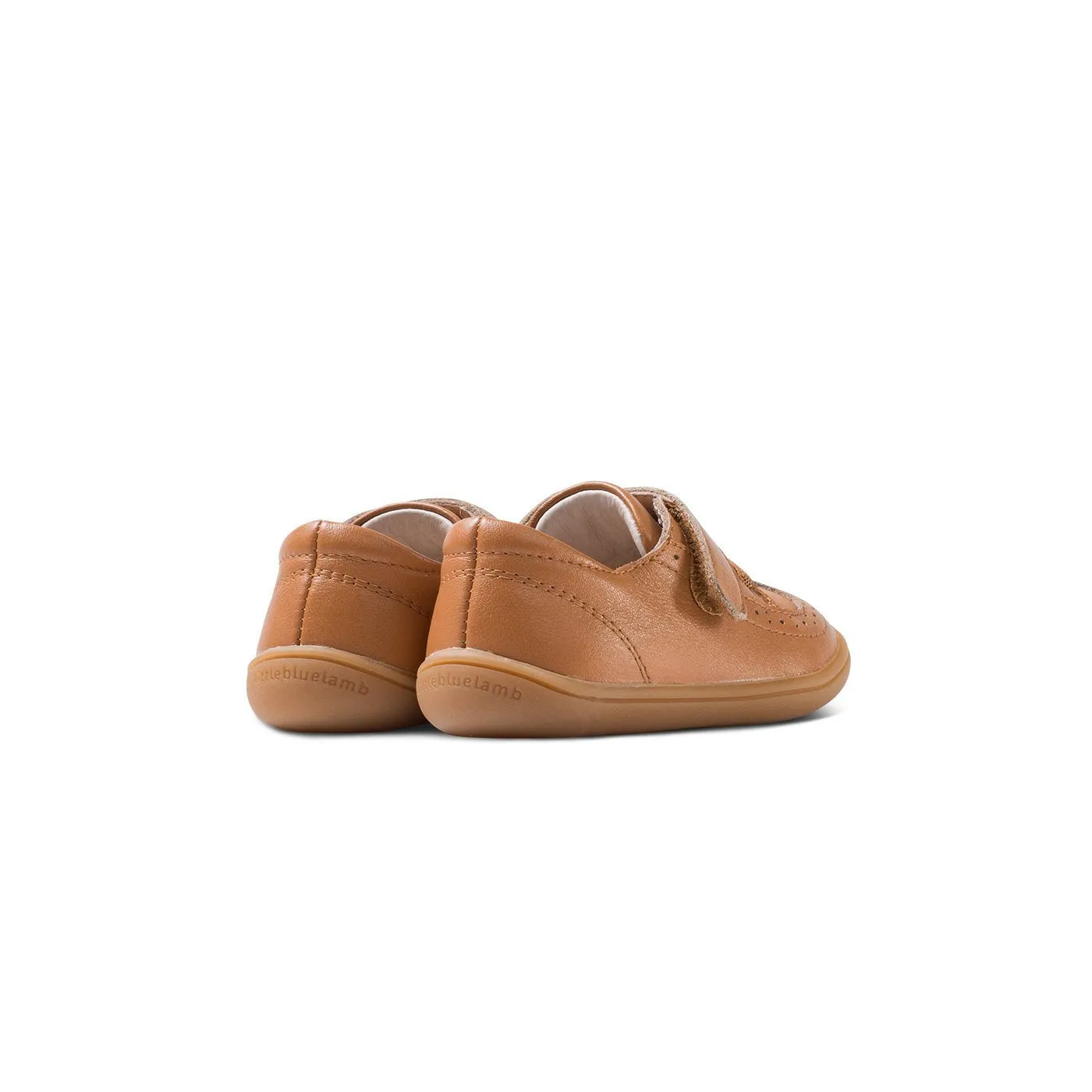 Camper Soft Sole Pre-walker Camel Baby Brogue Sneakers