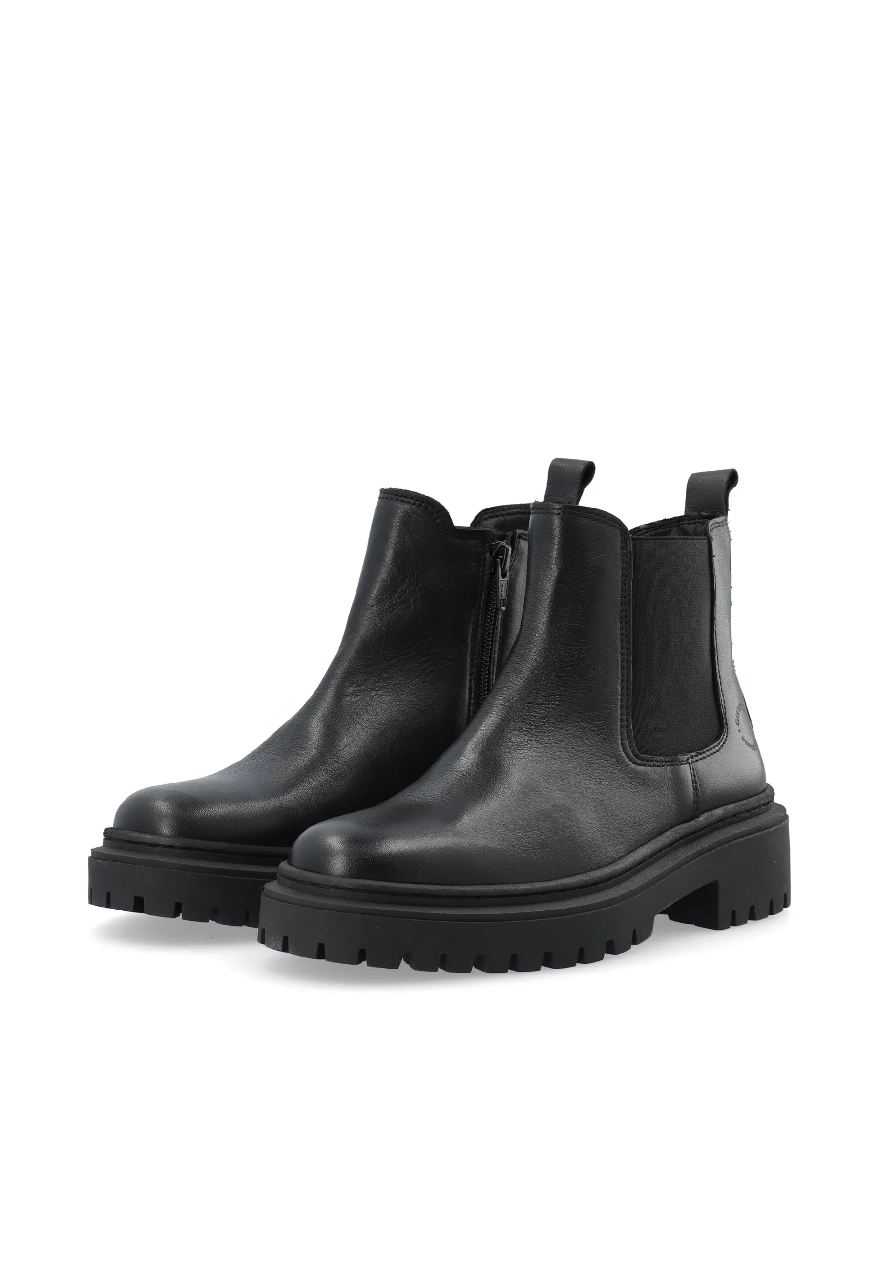 CASLEA Chelsea Boot W. Inside Zip Leather