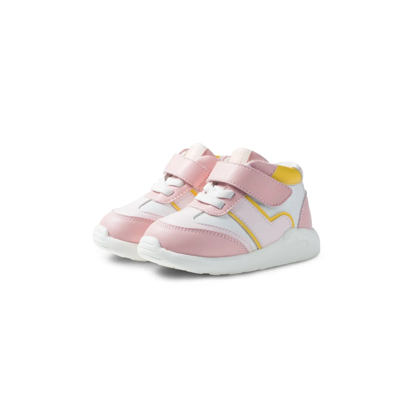 Eirene Soft Sole Anti-slip Pre-walker Pink Baby Girl Sneakers