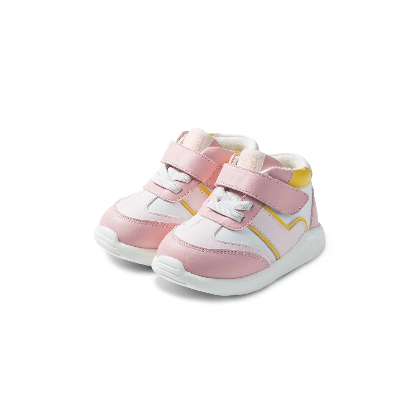 Eirene Soft Sole Anti-slip Pre-walker Pink Baby Girl Sneakers