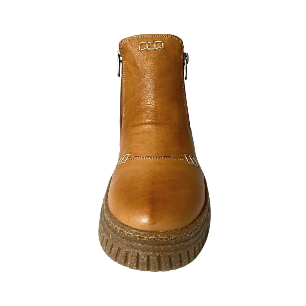 Eric Nurnberg Jade Tan Leather Boot (Women's)