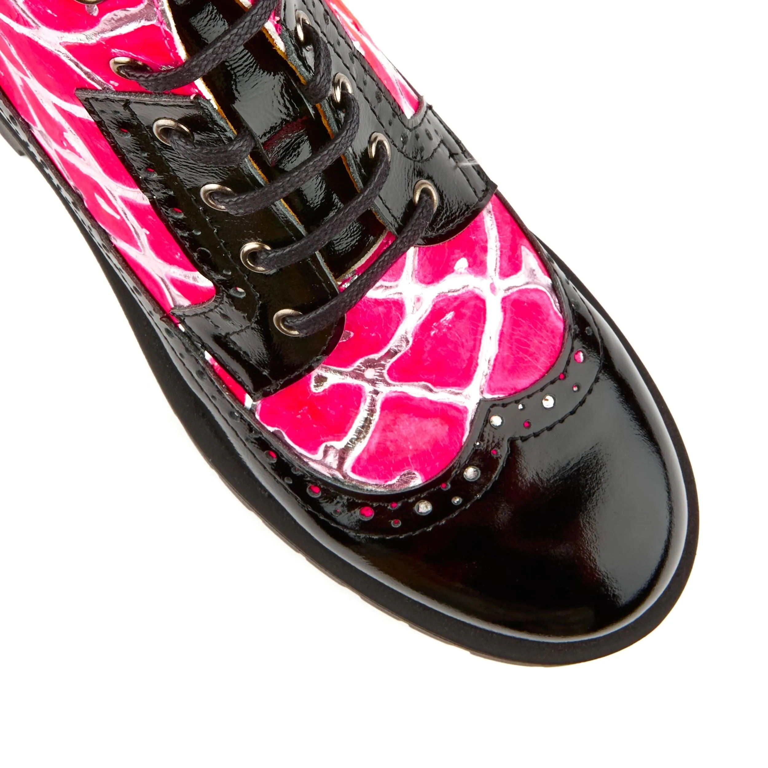 Hatter Platform - Black & Pink