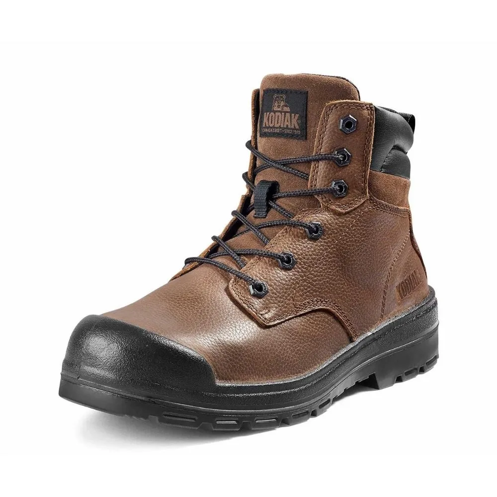 Kodiak Greb Men's 6" Steel Toe Work Boot KD0A4TH4BRN - Brown