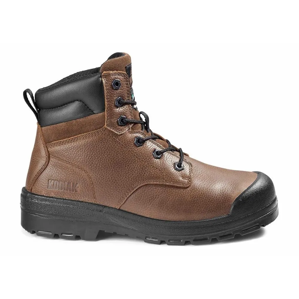 Kodiak Greb Men's 6" Steel Toe Work Boot KD0A4TH4BRN - Brown