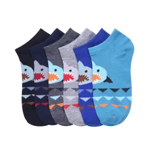 Power Club Spandex Boy's Socks BSHARK (12 units)