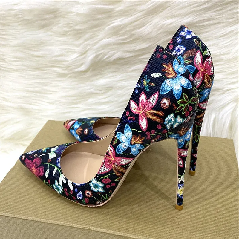 TEEK - Garden Floral Pumps