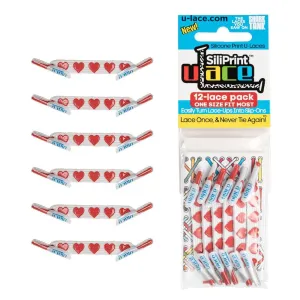 U-Lace Siliprint - Hearts