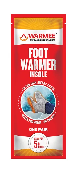 Warmee Air Activated Foot Warmers (Pack of 5 Pairs)