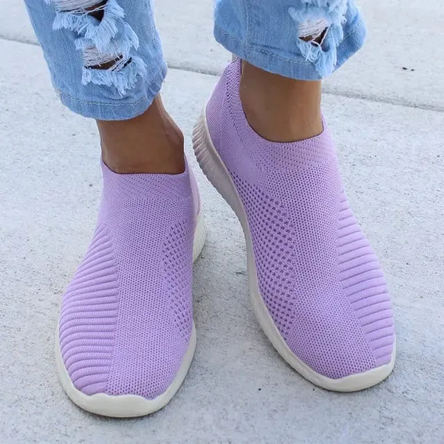 Women's Lightweight Breathable Slip-On Sneakers