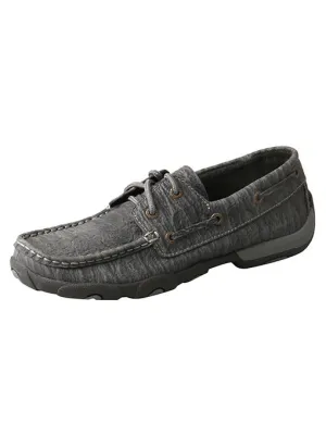 Women's Twisted X Charcoal Driving Moc