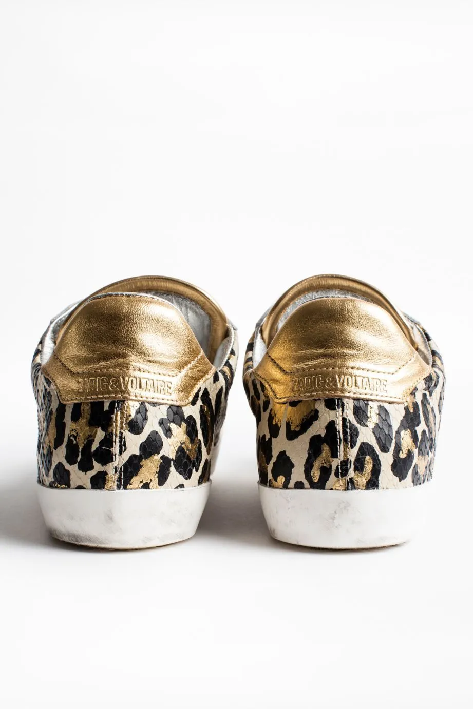 Zadig & Voltaire - Leo Wild Platform Sneakers