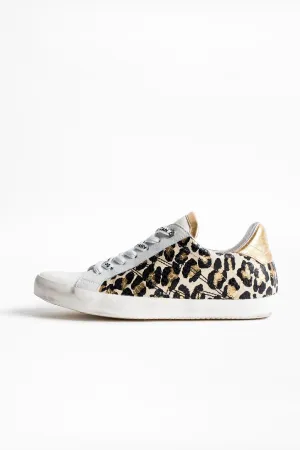 Zadig & Voltaire - Leo Wild Platform Sneakers